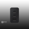 Сетевое зарядное устройство Samsung 65 Вт (2*USB-C/USB-A) черное